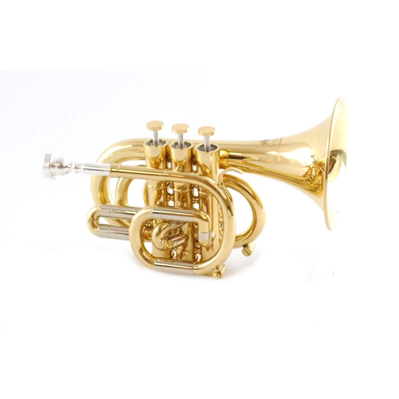 CenterTone Pocket Bb Trumpet - Silver & Gold Plated