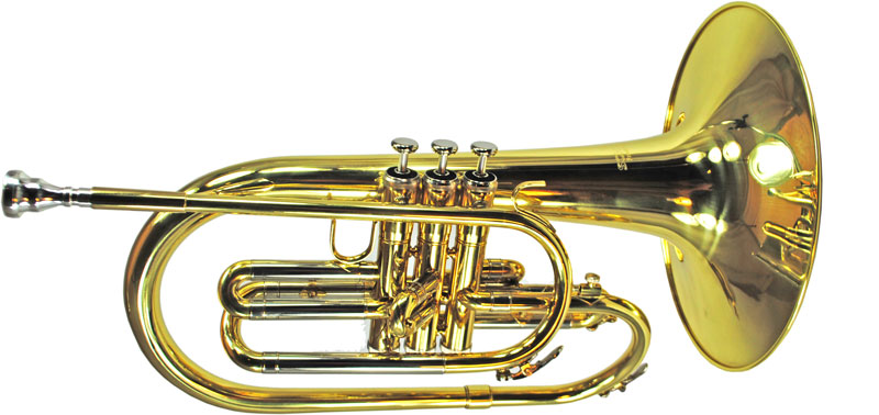Mellophone Gold Lacquer - Schiller Instruments - Band & Orchestral