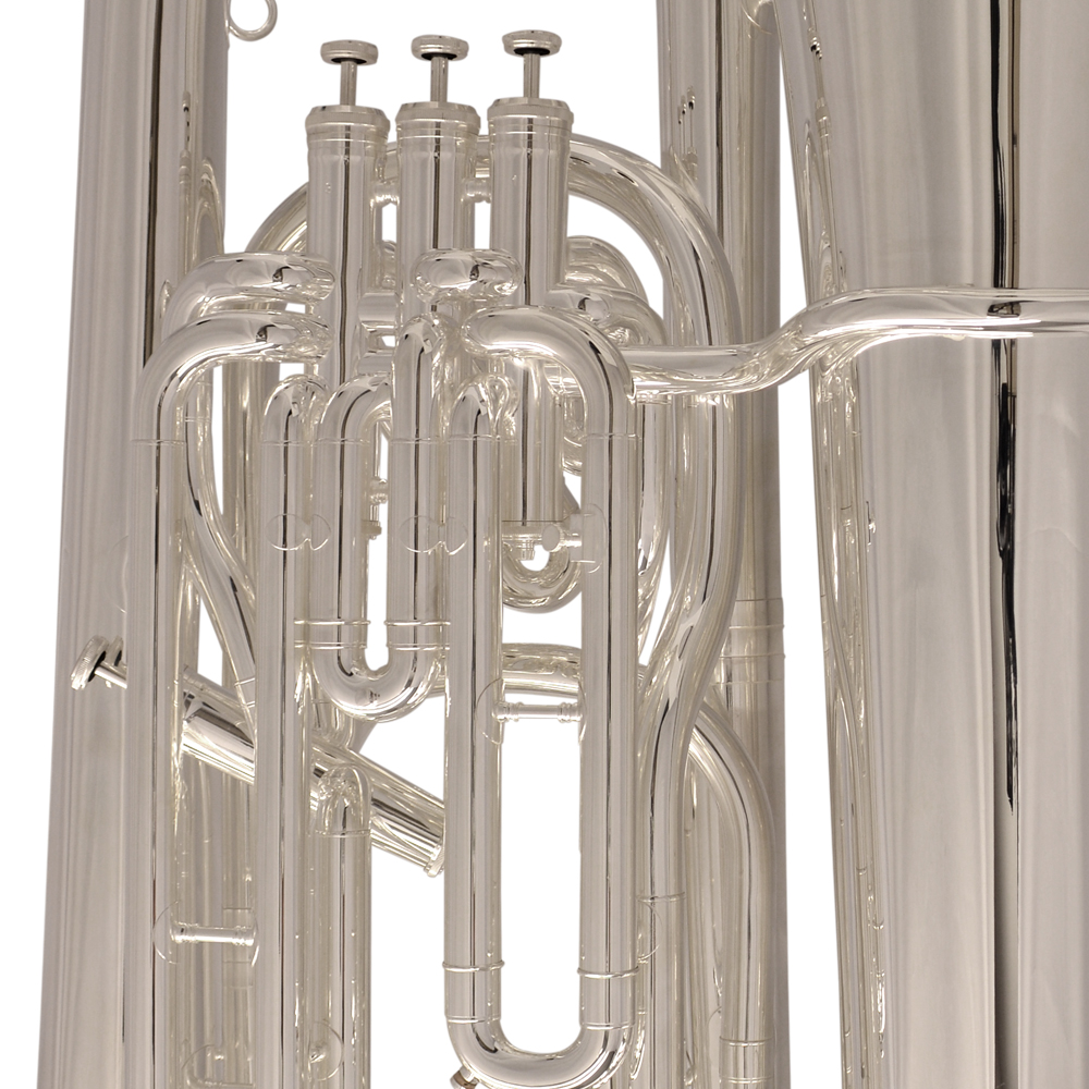 Elite Compensating Tuba BBb Silver Plated Schiller Instruments