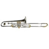 American Heritage Bb Valve Trombone Silver and Gold