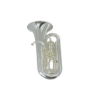 American Heritage BBb 5 Valve Piston Compensating Tuba - Silver