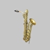 Elite V Baritone Saxophone Luxus Brass Plated