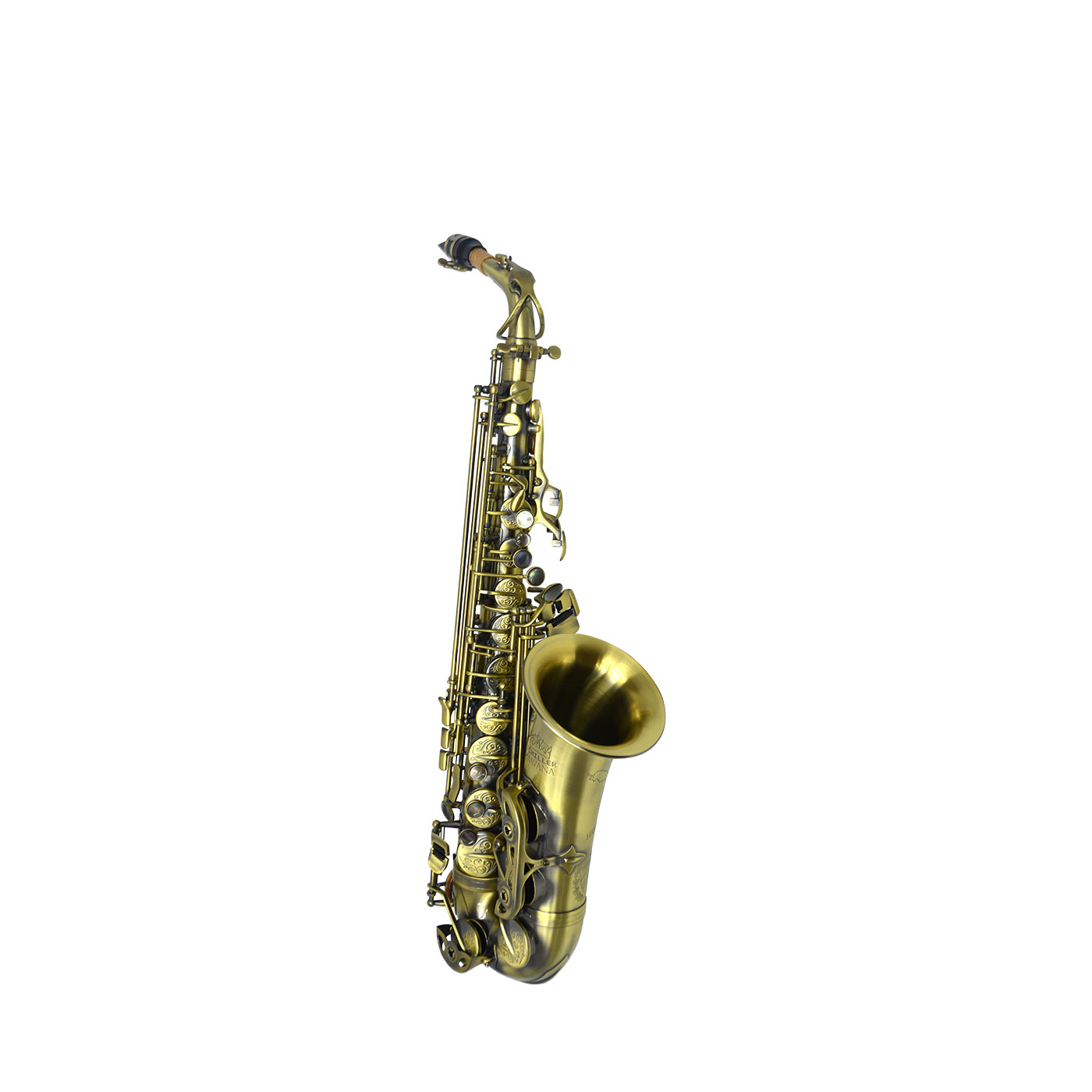Premier Havana Alto Saxophone - Antique Lacquer Finish w/ Totem