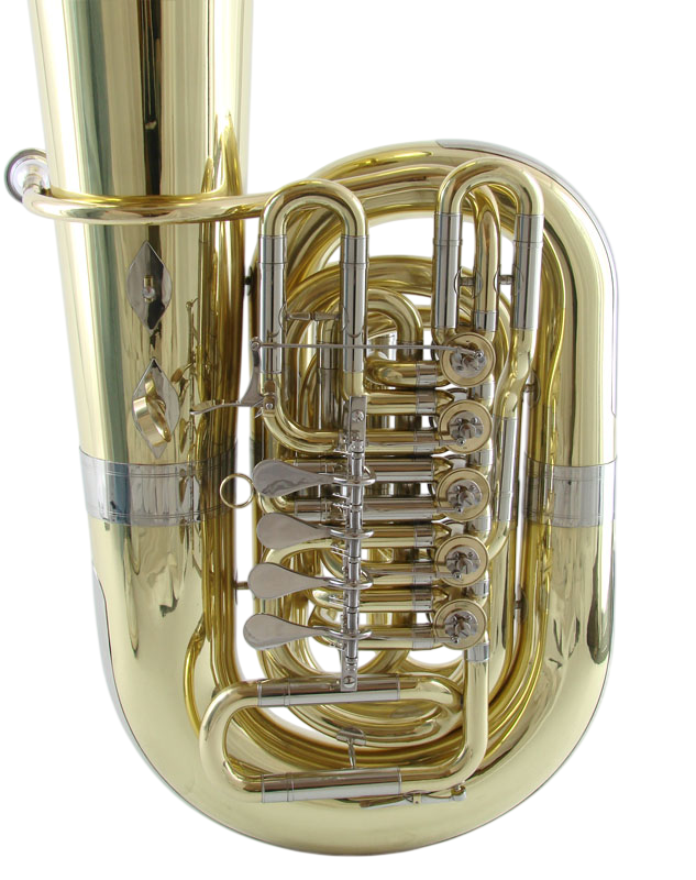 American Heritage 5 Valve Rotary C Tuba - Image 2